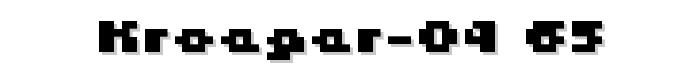 Preview of kroeger%2004_65 font