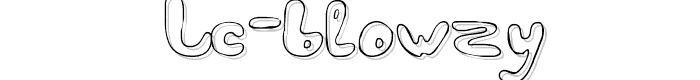 LC%20Blowzy font