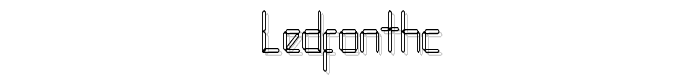 LEDFontHC font