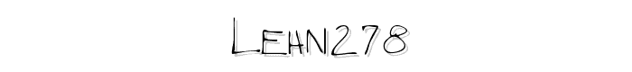 LEHN278 font