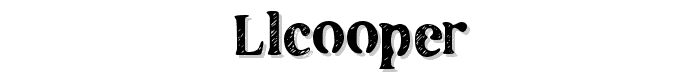 LLCooper font