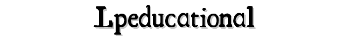 LPEducational font
