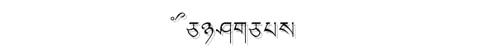 LTibetan font