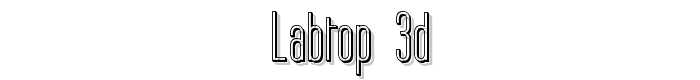 Labtop%203D font