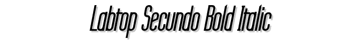 Labtop%20Secundo%20Bold%20Italic font