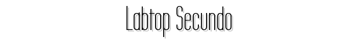 Labtop%20Secundo font