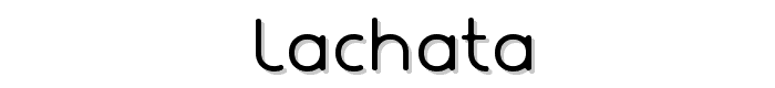 Lachata font