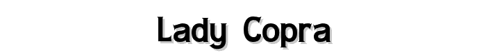 Lady%20Copra font