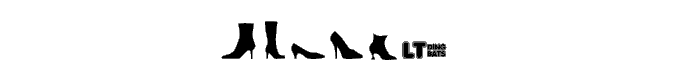 Lady Footwear LT font