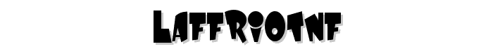 LaffRiotNF font