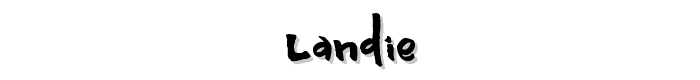 Landie font