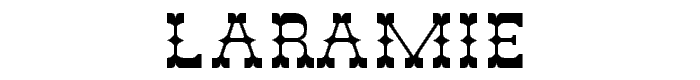 Laramie font