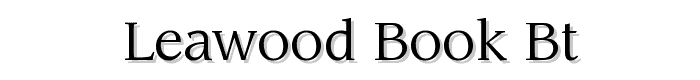 Leawood%20Book%20BT font