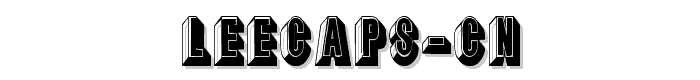 LeeCaps%20Cn font