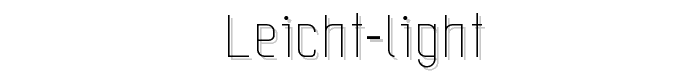 Leicht%20light font