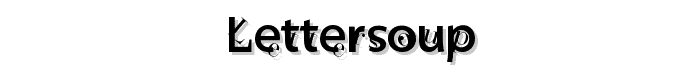 Lettersoup font