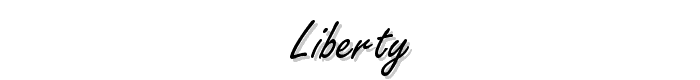 Liberty font