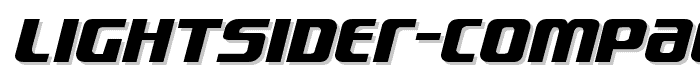 Lightsider Compact Expanded font