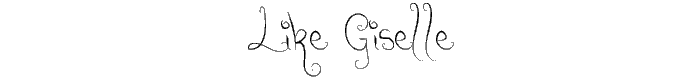 Like%20Giselle font