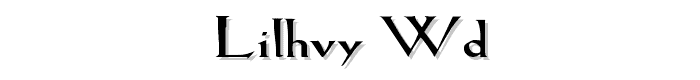 LilHvy%20Wd font