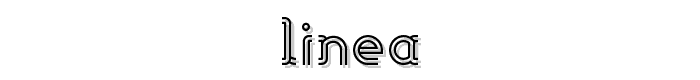 Linea font