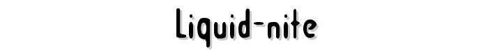 Liquid%20Nite font