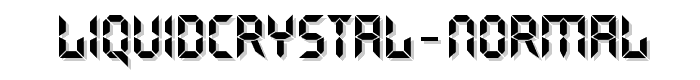 LiquidCrystal%20Normal font