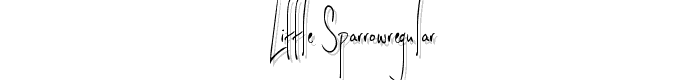 Little%20SparrowRegular font