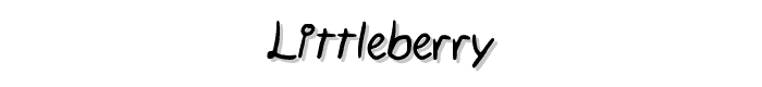 LittleBerry font