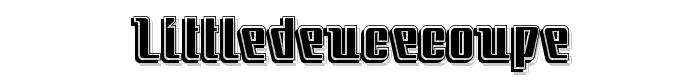 LittleDeuceCoupe font