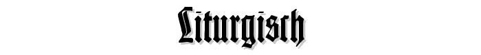 Liturgisch font