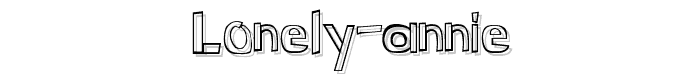 Lonely%20Annie font
