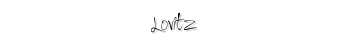 Lovitz font