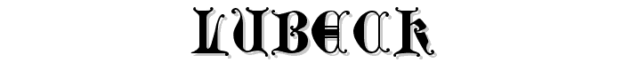 Lubeck font