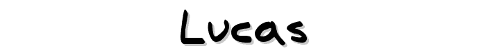 Lucas font