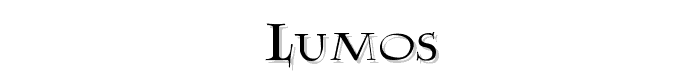 Lumos font