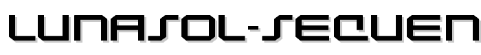 Lunasol%20Sequence font