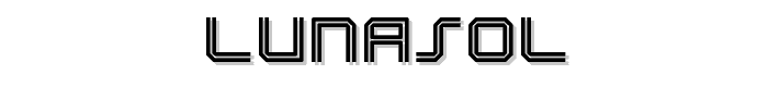 Lunasol font