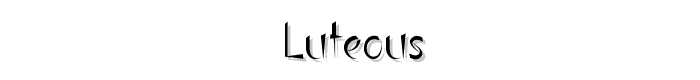 Luteous font