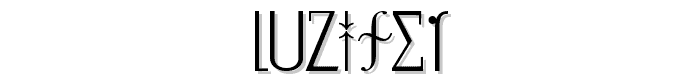 LuziFer font