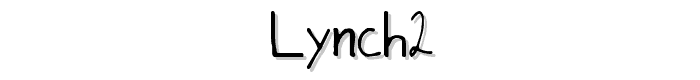 Lynch2 font