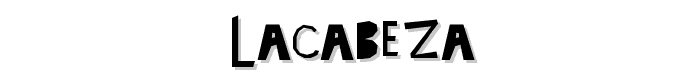 lacabeza font