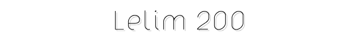 lelim%20200 font