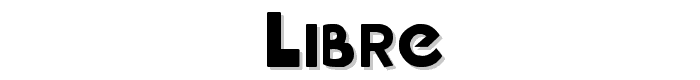 libre font