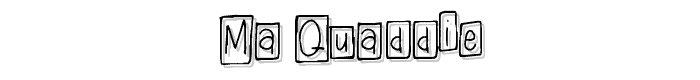 MA%20Quaddie font