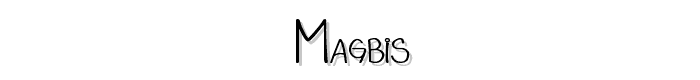 MAGBIS font