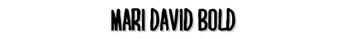 MARI_DAVID%20BOLD font