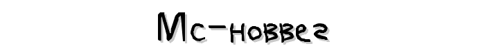 MC Hobbes font
