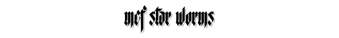 MCF%20Star%20Worms font