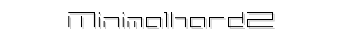 MINIMALHARD2 font